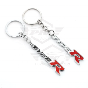 金属製ロゴブランドスポーツキーリングキーチェーンRS TYPER GMC NISSANトヨタBMW SLINE GTR 4x4 - Product Image 3