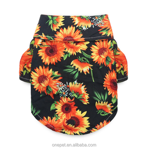 Fournisseur d'articles pour animaux de compagnie, vêtements pour chats et chiens, chemise pour bichon frisé, poméranien, chat à poil court britannique, chemise d'été à imprimé tendance pour chiens - Product Image 5
