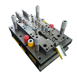 Matrice de presse DC53 avec pilier de guidage, moule de poinçonnage progressif pour support d'angle, outil de poinçonnage d'angle pour tô<span class=keywords><strong>le</strong></span>, outillage de presse pour métaux. - Product Image 2