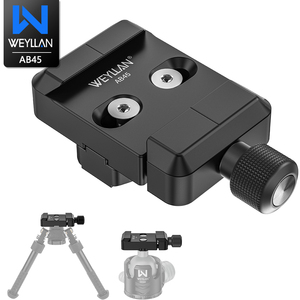 Ab45/MK80 Bipod Adapter Arca Swiss cho <span class=keywords><strong>Harris</strong></span>/Atlas Bipod tương thích arca-swiss đường ray/q.r tấm kẹp với đường sắt M-LOK - Product Image 1
