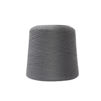 Fil mélangé polyester/acrylique 18S/2, filé à anneaux, teint, anti-boulochage, polaire arctique, doux, léger, chaud, écologique