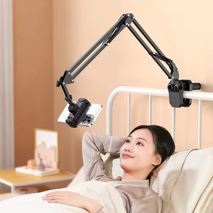 Lazy Long Arm Portable Adjustable Bracket Desk Table Mobile Phone Tablet Holder <b>Stand</b> Foldable Mobile Phone Holder - Product Image 3