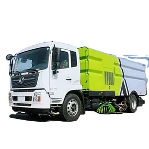 vacuum road sweeper water washing cleaning truck for sale