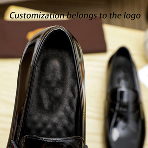 Giày da công sở nam, đế mềm thoáng khí, giày lái xe màu đen và giày công sở dành cho quý ông Anh. - Product Image 6