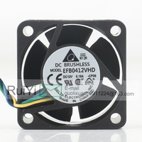 Nouveau ventilateur de refroidissement silencieux Delta 0.18A 4020 40X40X20MM 4CM à double roulement à billes, grand volume d'air, EFB04HD-CP09