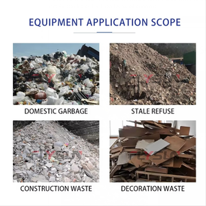 Ligne de production de broyage et de tri des déchets de construction, équipement de séparation magnétique et de criblage des briques et des barres d'acier - Product Image 6