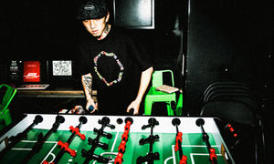 3D แขนสั้นของผู้ชายผ้าคอตตอน100% ไหล่ตกโลโก้ออกแบบได้เองเสื้อยืดสตรีทแวร์พิมพ์ลายพัฟเสื้อยืดสไตล์ฮิปฮอป - Product Image 3