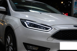Gruppo Fari a LED Bi-Ottici con Indicatori di Direzione Dinamici DRL, Fari Anteriori Retrofit per Ford <span class=keywords><strong>Focus</strong></span> 2015-2018 - Product Image 5