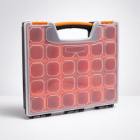 Boîte d'organisation de stockage portable polyvalente et durable avec personnalisation OEM