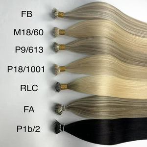 Extensiones de <span class=keywords><strong>Cabello</strong></span> Nano Ring 100% Virgen Remy con Cutícula Alineada de Alta Calidad <span class=keywords><strong>Cabello</strong></span> Europeo Double Drawn Color Claro - Product Image 3