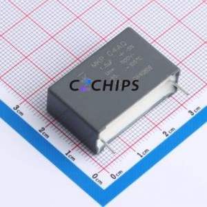 Condensateur à film polypropylène (CBB) C4AQQBU4150A1WJ, composant traversant (THT), pas de 27,5 mm, 1,5 µF, 5 %, 1,1 kV - Product Image 1