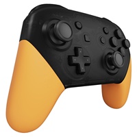ExtremeRate Precaución Amarillo Reemplazo Mango Empuñaduras Funda DIY Empuñadura de mano Carcasa para Nintendo Switch Pro Controller
