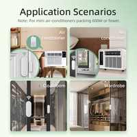 Détecteur magnétique intelligent pour la maison pour porte ouverte/fermée capteur de fenêtre sans fil capteur de Contact récepteur de télécommande AC