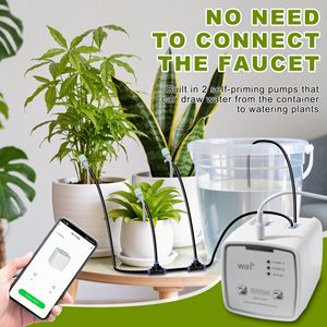 Sistema <span class=keywords><strong>de</strong></span> <span class=keywords><strong>Riego</strong></span> por Goteo Automático Inteligente WiFi DaringFish con Bomba Doble para 20 Plantas, Control Remoto, <span class=keywords><strong>Riego</strong></span> <span class=keywords><strong>de</strong></span> Jardín, Balcón, Exterior - Product Image 5