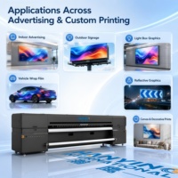 Impresora UV para Publicidad, Impresión Gráfica en Interiores y Exteriores