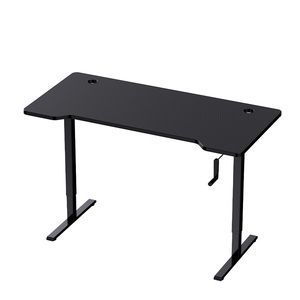 Hướng dẫn sử dụng Chiều cao có thể điều chỉnh ngồi đứng lên bàn chơi game kết cấu cao cấp Hand Crank Chất lượng cao Máy tính để bàn máy tính bàn cho PC PS trò chơi - Product Image 6