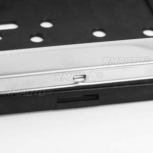 Car License Plate <b>Frame</b> Gosnumber for European German Russian Numbers <b>Mount</b> Holder Number Automobile Polished - Product Image 5