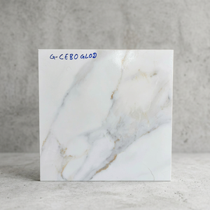 Meilleur prix 400x400mm fleur blanche carreaux de sol vitrifiés en porcelaine émaillée 16x16 pouces carreau de céramique numérique pour chambre à coucher - Product Image 1