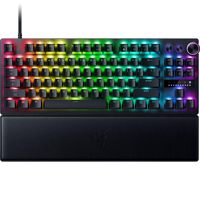 Clavier de jeu Esports OEM ODM Huntsman V3 Pro TKL 8KHz Noir avec interrupteurs optiques analogiques Gen 2 8KHz Polling Snap Tap Rapid Trigge
