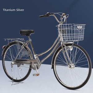 Bicicleta Urbana China <span class=keywords><strong>de</strong></span> Acero Inoxidable con Triple Velocidad para Hombre y Mujer, Frenos <span class=keywords><strong>Lola</strong></span>, Pedales <span class=keywords><strong>de</strong></span> Aleación <span class=keywords><strong>de</strong></span> Aluminio, Transfronteriza - Product Image 2