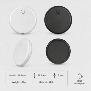 Localizador Inteligente Compatible con Apple Find <span class=keywords><strong>My</strong></span> y Google Find Hub, Certificado Bluetooth IP67, Batería de 365 Días, Sin Aplicación, Sin <span class=keywords><strong>SIM</strong></span>, Sin Suscripción - Product Image 2