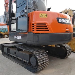 Miniexcavadora Usada Doosan DH55 de 5.5 Toneladas con Motor Isuzu Original para Proyectos Pequeños en Venta - Product Image 6