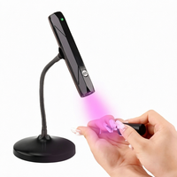 Professionelle 360° Verstellbare UV-LED-Nagellampe mit Infrarotsensor, 60s Aushärtezeit, Batteriebetrieben, USB-Anschluss für Gelnägel
