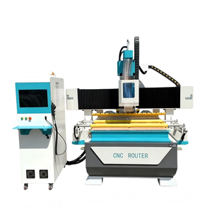 เครื่องเราเตอร์ CNC สำหรับงานไม้ MDF ไม้อัด ไม้เนื้อแข็ง อะคริลิก ขนาด 4*8 ฟุต 1325 3 แกน พร้อมระบบ ATC สำหรับงานแกะสลักและกัดไม้ - Product Image 2