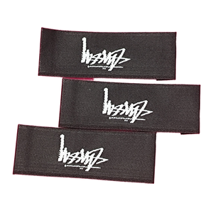 Etiquetas de Ropa Tejidas de Poliéster de Alta Densidad, Lavables, de Cualquier Color, con Nombre Personalizado, Logotipo, Etiquetas de Cuello para Ropa, Etiquetas de <span class=keywords><strong>Dobladillo</strong></span>, Directamente de Fábrica - Product Image 2
