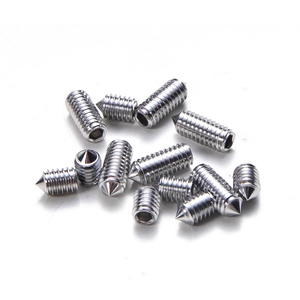 สกรูหัวหกเหลี่ยมปลายแหลมสแตนเลส A2-70 SS304 ขนาด M2-M16 มาตรฐาน DIN - Product Image 3