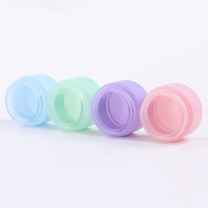 Usine pas cher <span class=keywords><strong>prix</strong></span> cosmétique emballage 20g 30g 50g <span class=keywords><strong>macaron</strong></span> mat givré personnalisé visage crème bocal en verre - Product Image 4