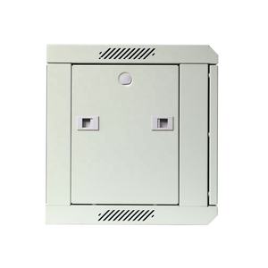 Rack de servidor de acero LE 6U blanco, montado en pared, con cerradura, tamaño personalizado, gabinetes de 19 pulgadas, para centros de datos, aplicaciones informáticas en exteriores. - Product Image 4