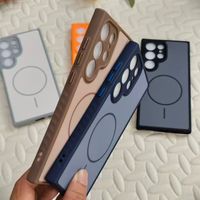 Étuis de téléphone antichoc BAILI Factory avec plaque arrière colorée, logo magnétique, toucher TPU+PC pour Samsung S24/S25/S26 PLUS