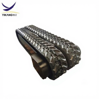 Moteur hydraulique personnalisé pour machines à chenilles Plate-forme de travail aérienne Mini appareil de forage Pièces de châssis Système de train de roulement en caoutchouc