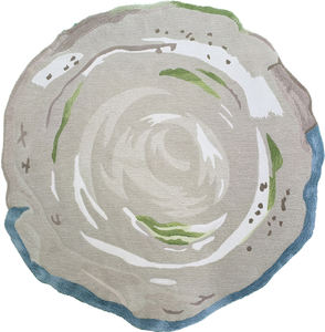 Manna Carpet Factory Tapis rond minimaliste moderne tufté à la main lavable pour chambre à coucher hôtel bureau et pique-nique utilisation ensembles de tapis - Product Image 2