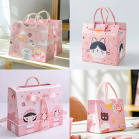 Fourre-tout Sacs d'emballage Cadeaux Enfants Enfants pour le stockage de bonbons et de collations Pochette de cuisson Cadeaux de fête d'anniversaire