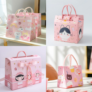 Gift Tote Packaging Bags <strong>Kids</strong> Children for Candy Snack Storage Baking Pouch Birthday Party Favors - Product Image 5