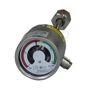 Medidor de densidad de gas SF6 con compensación de temperatura y contactos eléctricos para aparellaje de distribución <span class=keywords><strong>GIS</strong></span> RMU 1.0-2.0 bar Abs - Product Image 3