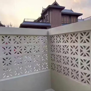 Trang trí tường ngoại thất xi măng nội thất khối gió - Product Image 4