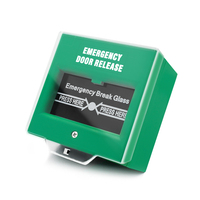 Point d'appel incendie, alarme incendie, briser le verre, point d'appel manuel, déverrouillage de porte d'urgence, contrôle d'accès, ABS ignifuge, DC 12-24V