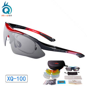 Lunettes de sport XQ100 polarisées, coupe-vent, pour course à pied, alpinisme et activités de plein air - Product Image 3