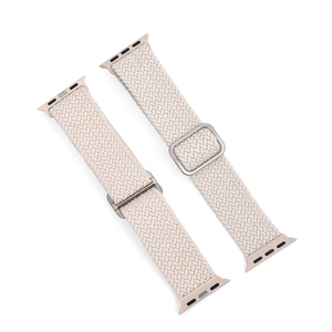 JUELONG Ultra-Thin Woven Nylon Elastic <strong>Loop</strong> Watch <strong>Strap</strong> Adjustable <strong>Strap</strong> With Sliding Clasp 41mm 44mm Watch - Product Image 2