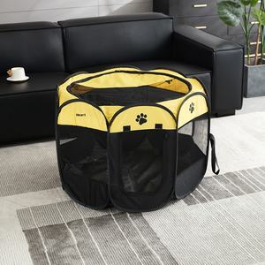 Tente octogonale imperméable pour chien fermeture à glissière amovible solide pliable lavable Oxford tissu <span class=keywords><strong>Cage</strong></span> pour animaux de compagnie résistant aux rayures pour chats - Product Image 3