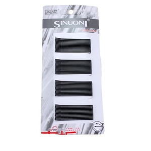 Sinuoni Hair <b>Clips</b> Large Straight Board Wedding Alloy 10 Cm Black - Product Image 3