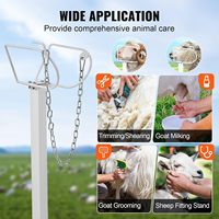 Support de tonte et d'allaitement pour chèvres et moutons, équipement d'élevage pour la manipulation des ovins
