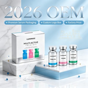 Kit Trio Multi-Actif Liquide d'Essence à l'Acide Hyaluronique GHK CU, Vitamine B5, Coenzyme Q10, Panthénol, Fortifiant, Adoucissant, Réparateur, OEM - Product Image 2
