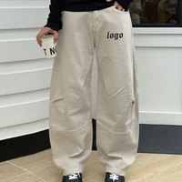 Costume Super Large Jambe Denim Bas Taille Moyenne Broderie Décoration En Gros Baggy Design Y2K Hommes Jeans Pantalon pour L'hiver