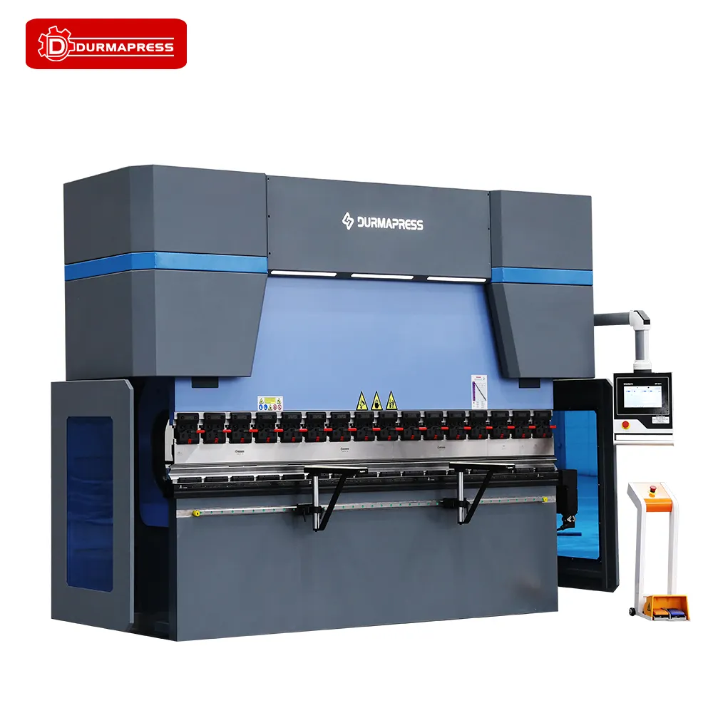 Durmapress CNC Press Brake 175 T 3300mm 4 +1 Axis Hydraulic CNC Press Brake Machine With DELEM DA53T Controller