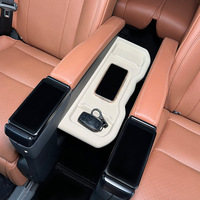 Passend für 2023 Alphard 40 Serie Mittelreihe Silikonmatte, Vellfire Getränkehalter-Ablage, Schmutzabweisend und Waschbar