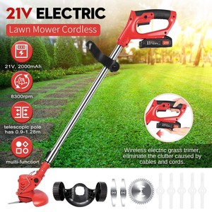 <span class=keywords><strong>Tondeuse</strong></span> à gazon électrique sans fil 12V de qualité industrielle et coupe-<span class=keywords><strong>herbe</strong></span> 650W poignée anti-vibration personnalisable OEM - Product Image 3